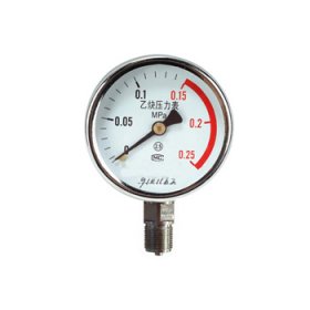 YY-60/100乙炔壓力表 YY-60/100乙炔壓力表